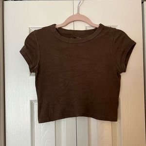 Brandy Melville John Galt crop top